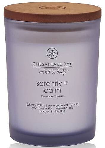 6-Chesapeake Bay Candle Scented Candle, Peace + Tranquility, Serenity + Calm, Joy + Laughter