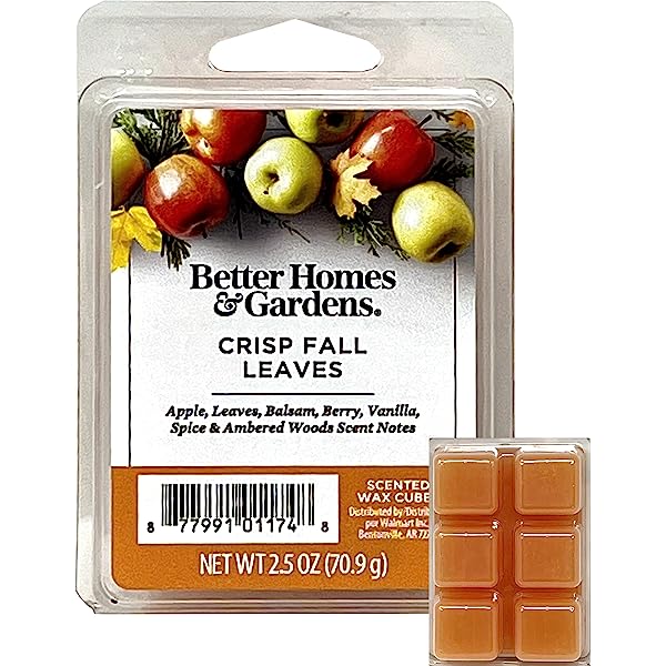Better Homes and Gardens Crisp Fall Leaves Scented Wax Cubes